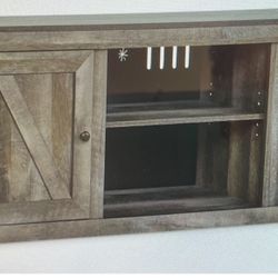 Your choice TV stand with or without a fireplace