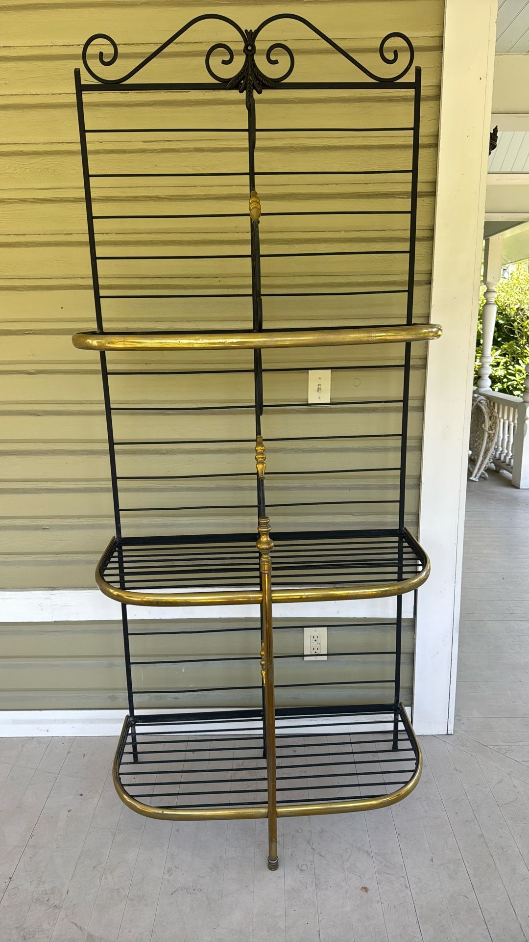 Antique French Bakers Rack