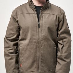 Canvas Utility Work Jacket with DWR Finish New with Tags