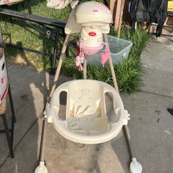 Fisher Price baby swing. 