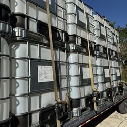 IBC TOTES-275 Gallon WATER TANKS