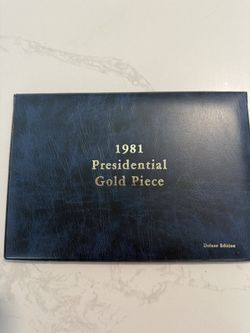1981 Presidential Gold Piece