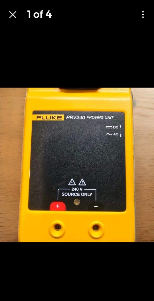 Fluke PRV240-Proving Unit Tested