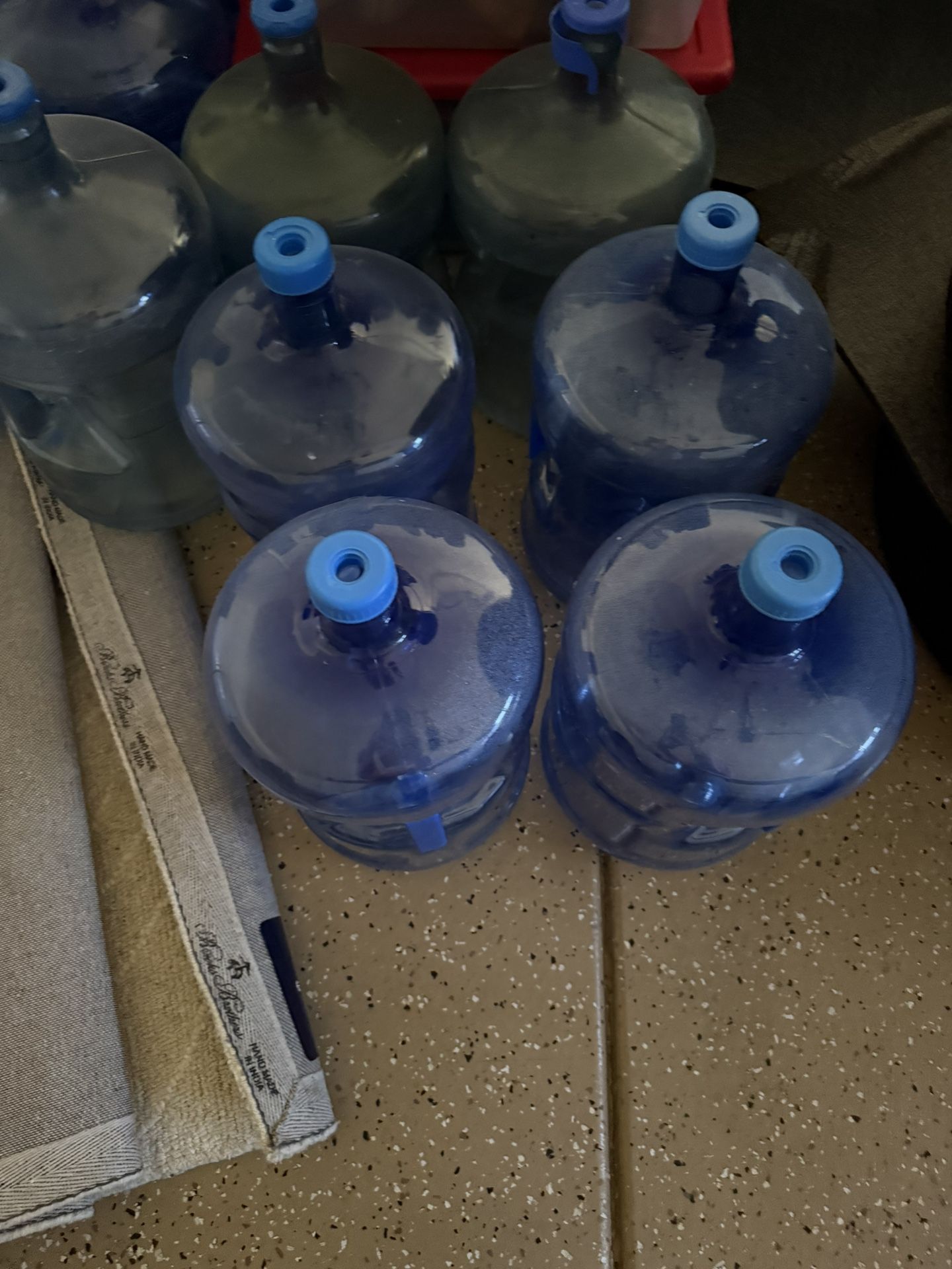 5 gallon water jugs