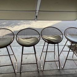 4 Bar High Stools 