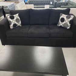 Sofa & Love Seat Available In Beige, Black And Gray