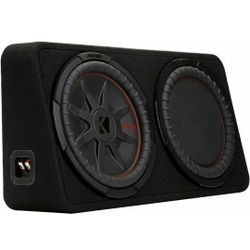 KICKER 48TCWRT122 CompRT 12" subwoofer in Thin Profile Enclosure, 2ohm

