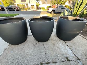 Large Modern Planters