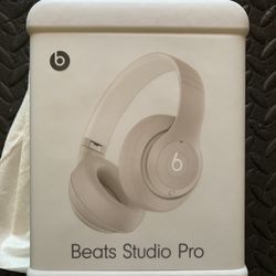 Beats Studio Pro Sandstone - Wireless Bluetooth Noise Cancelling Headphones ,  Apple & Android Compatibility
