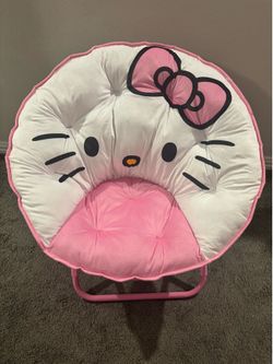 Hello Kitty adult saucer chair