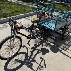 Pedal Powered Pedicab Bike 