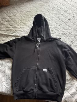 Black Pro Club Zip Up
