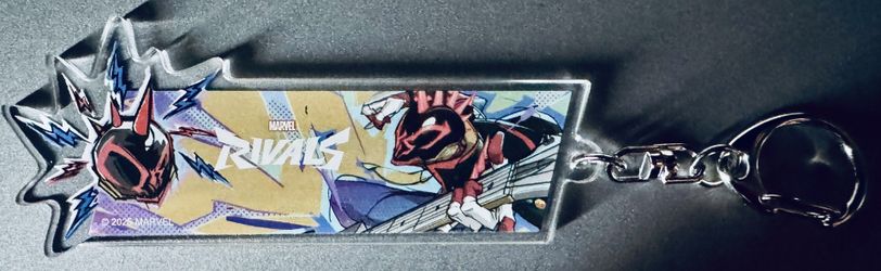 Marvel Rivals Spider-Punk 2099 SDCC 2025 Exclusive Keychain