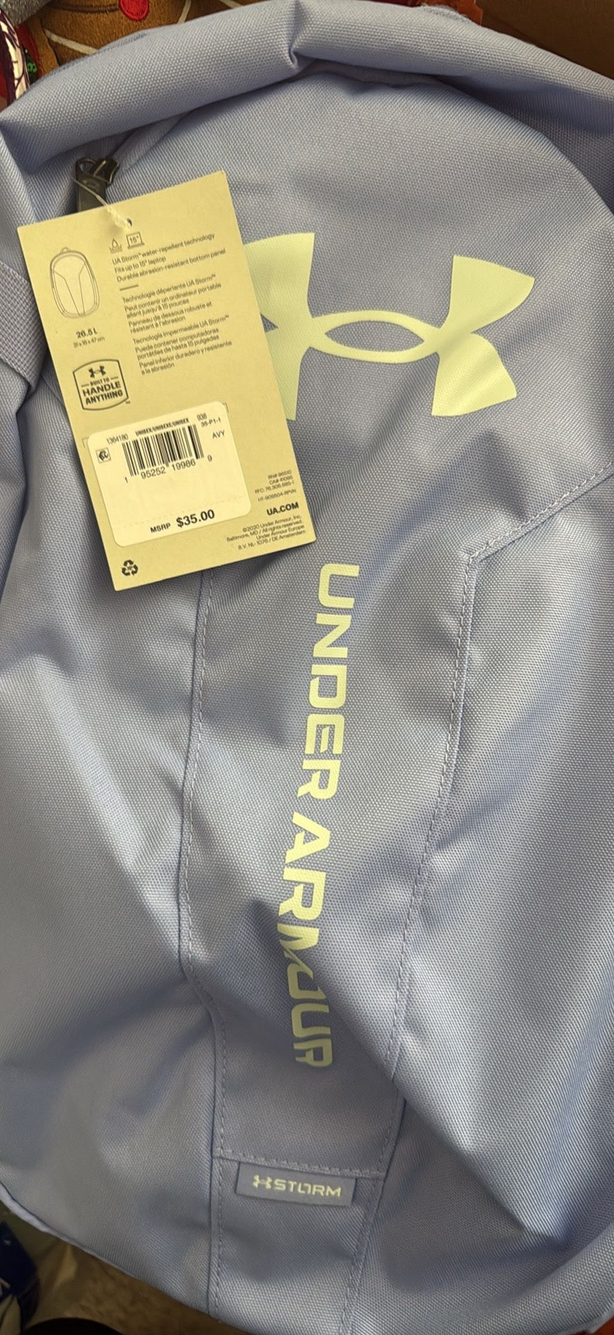 Purple Under Armour Backpack