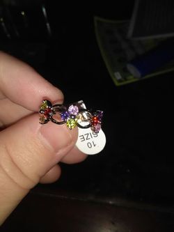 Birthstone ring brand new