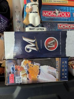 Matt Garza Milwaukee Brewers Bobblehead with Box