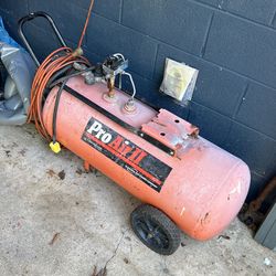 Compressor Air Tank With Wheels