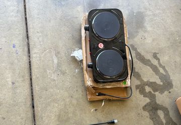 Electrical countertop stove