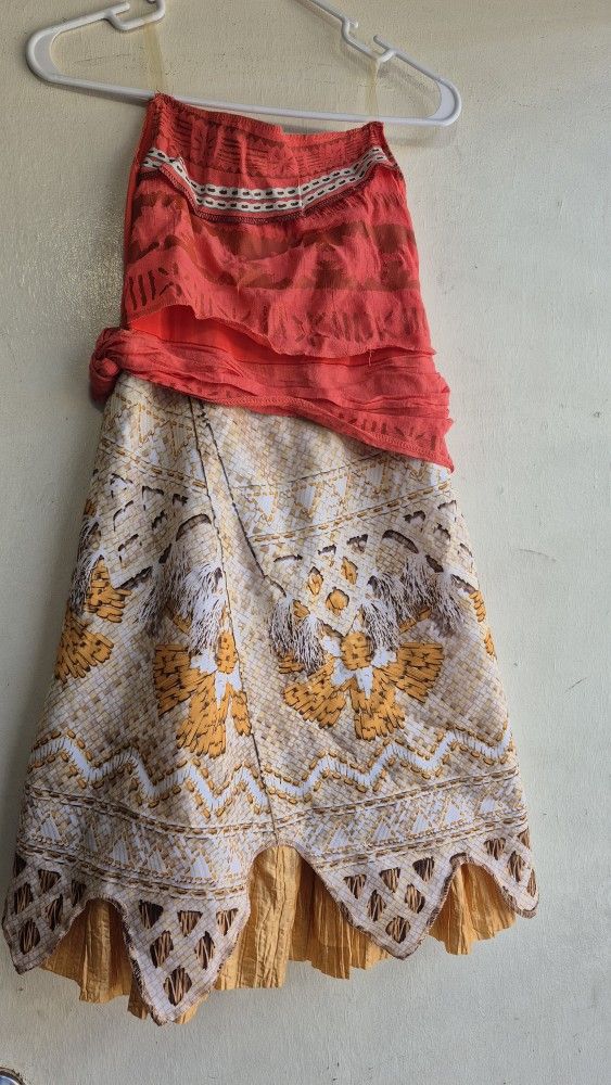 Moana Girl Dress Up Dress