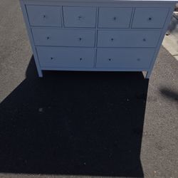 Assembled White Ikea Hemnes Dresser.  Delivery Available 
