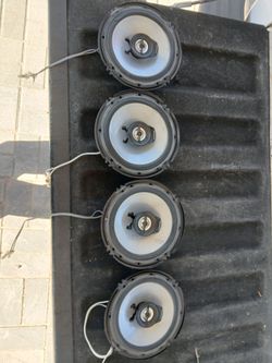 Kenwood 6.5 6 1/2 speakers 4 total KFC-1665s