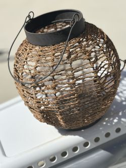 Candle Wicker Decor