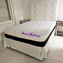 NEW QUEEN PILLOW TOP MATTRESS AND BOX SPRING