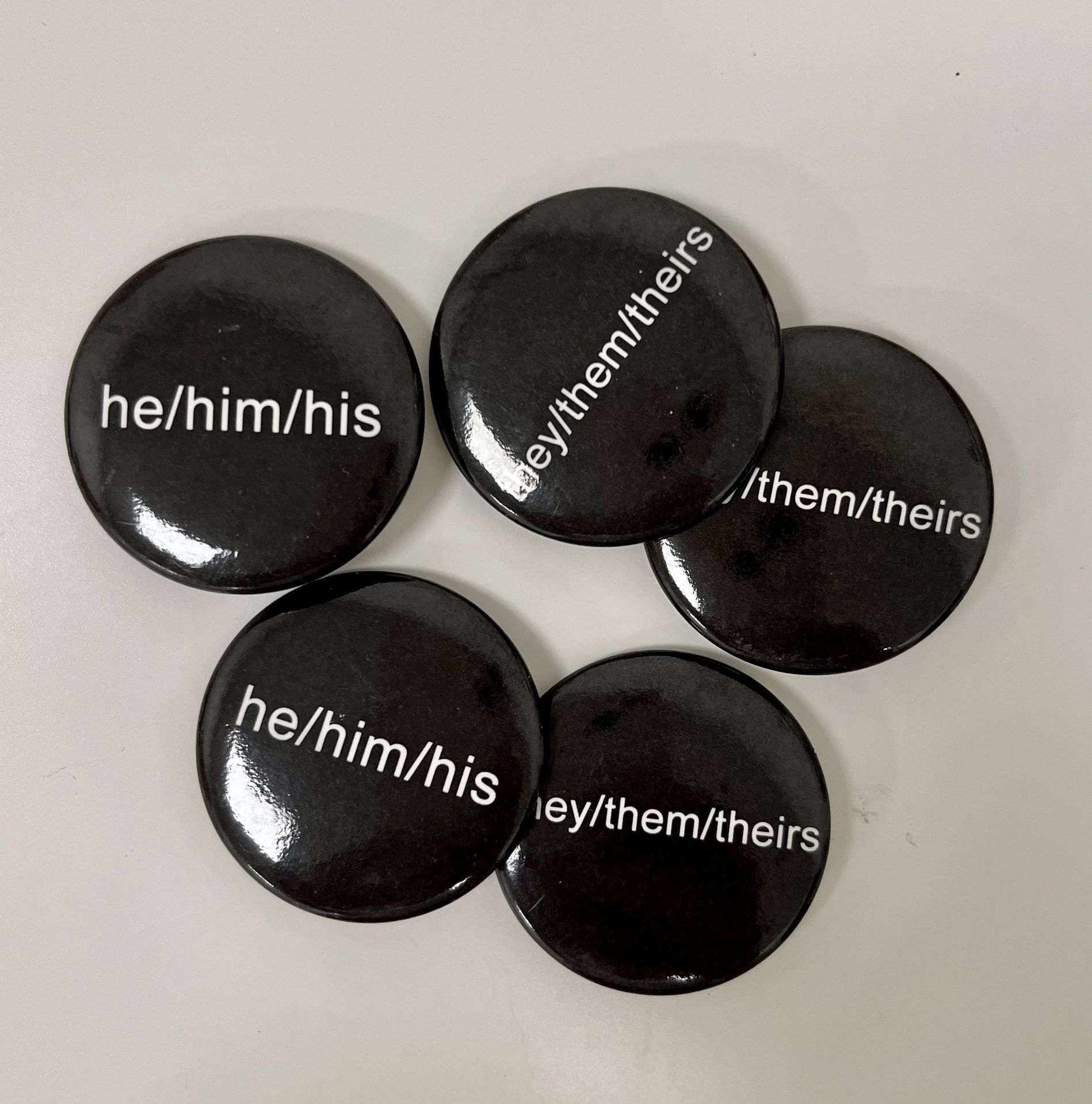 Pronoun Pins