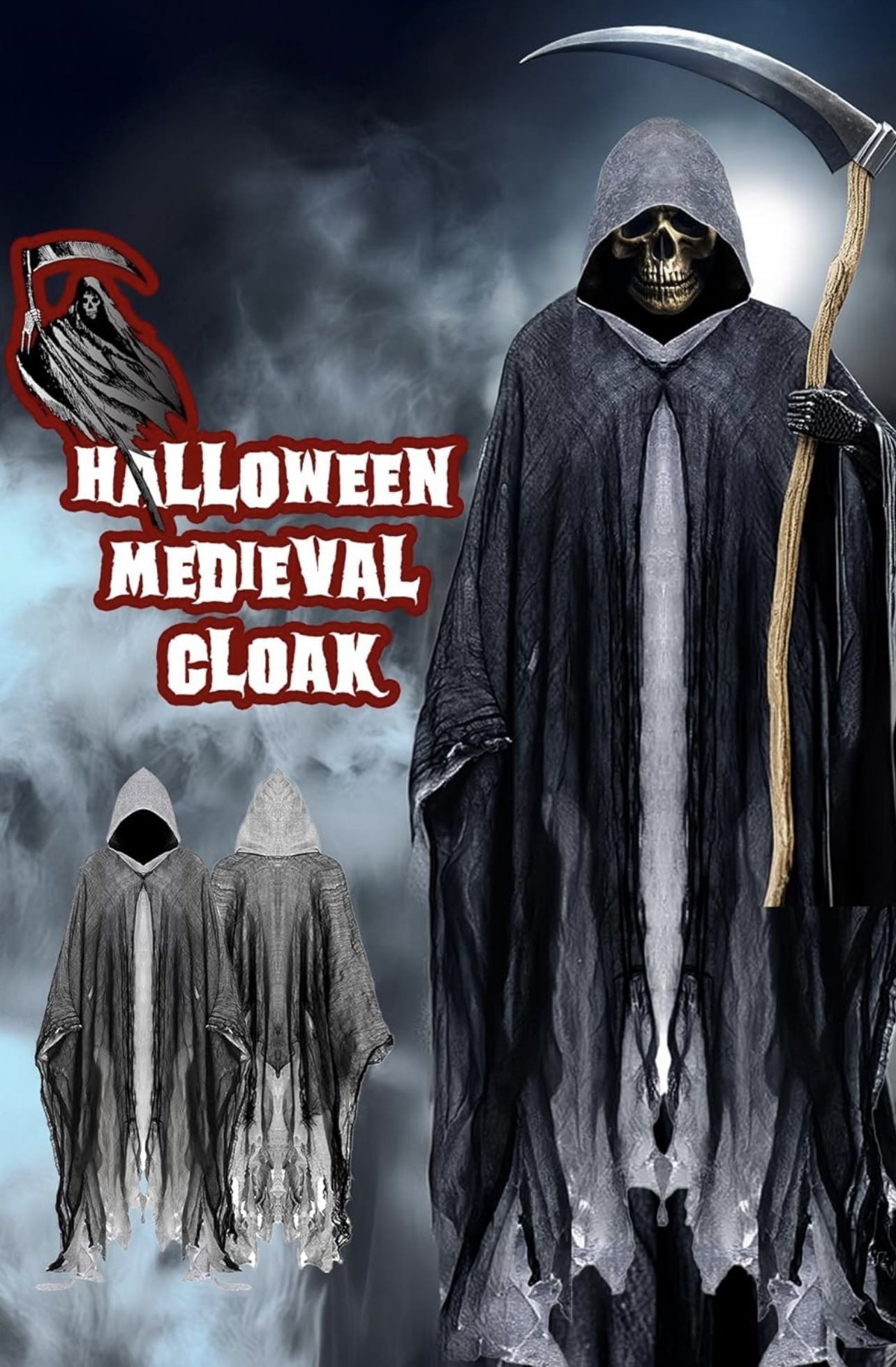 Halloween Medieval Cloak