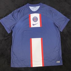 Men’s PSG Nike 2022 Home Jersey, Size XXL. Like New 