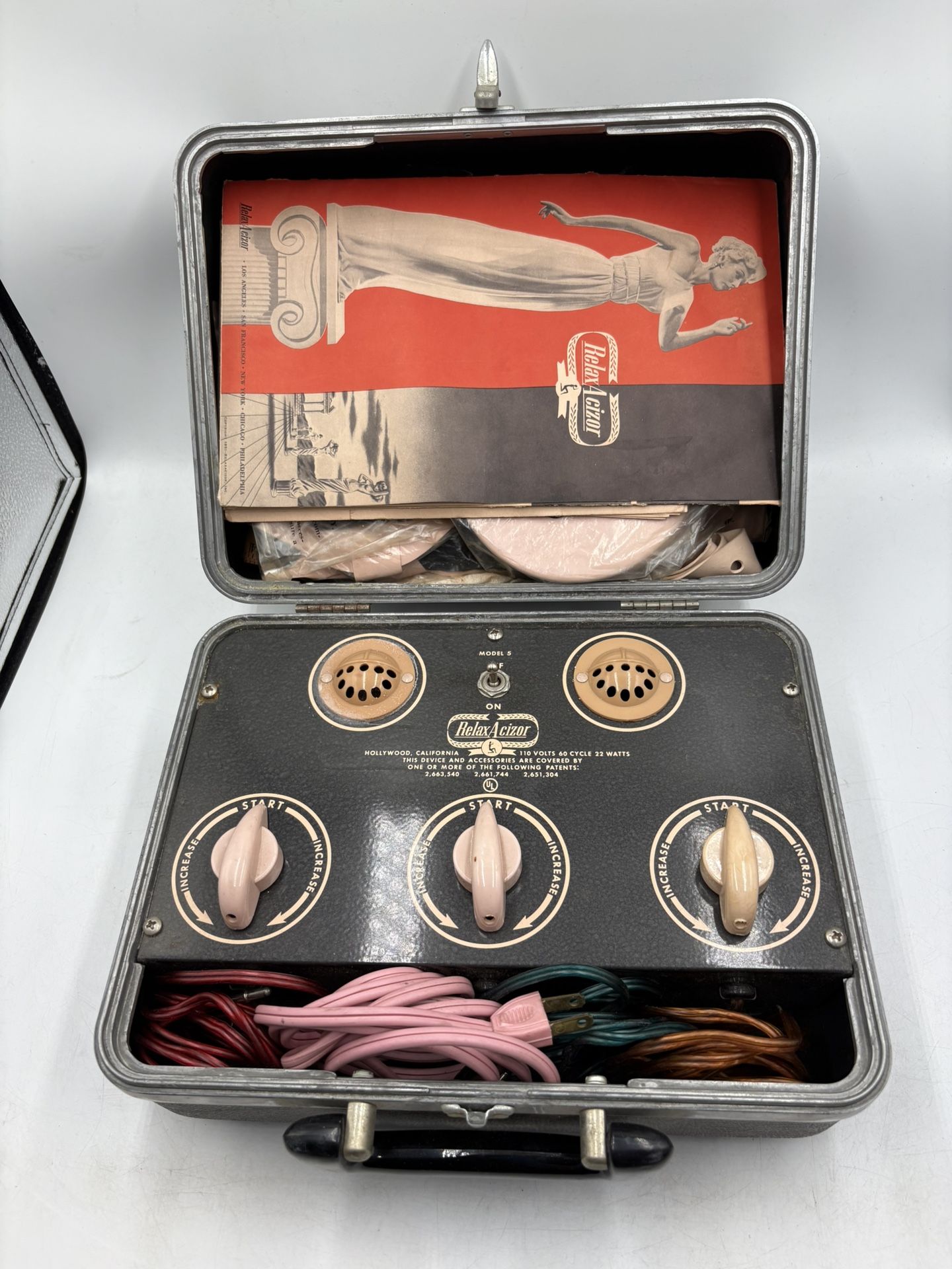 Relaxacizor Model 5 Health Craze 1950s Works