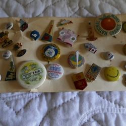 Vintage pin collection
