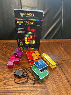 Stackable Tetris Puzzle Night Light