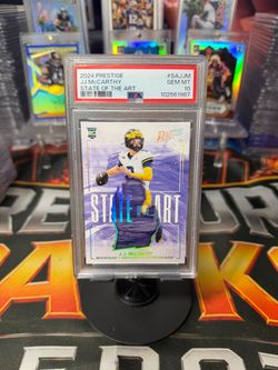 2024 Prestige JJ McCarthy State of the Art RC PSA 10