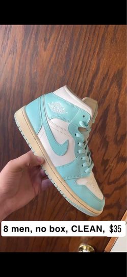 Jordan 1 mid baby blue 8 men