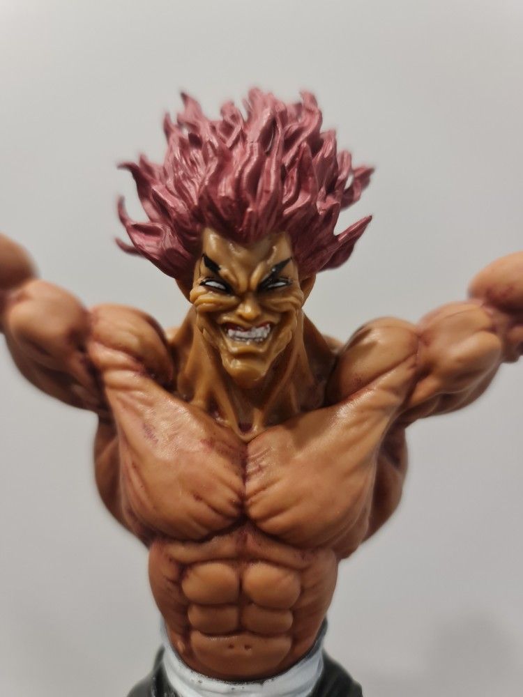 Rare Yujiro Hanma Action Figure Baki Franchise
