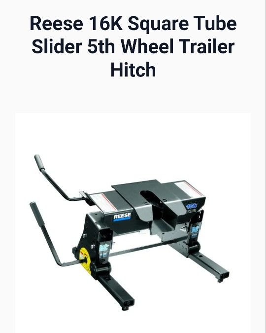 Reese 16k 5th wheel slider hitch $319