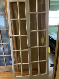 White French doors