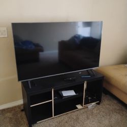 Flat Screen Smart TV Included With The Stand 