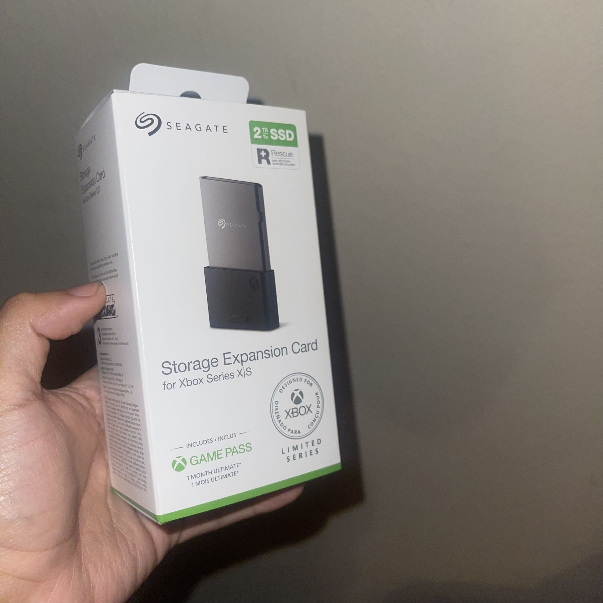 Seagate 2tb Series X Or S Memory Brand New Sealed 