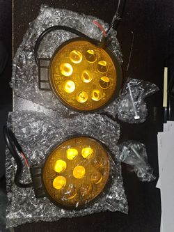 Amber Fog Lights Led