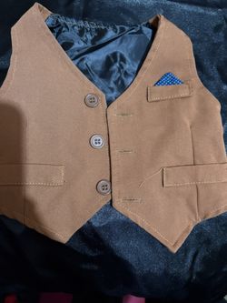 Brown Boy Suit 3-6 Month 