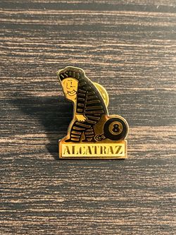 ALCATRAZ COLLECTABLE PIN..