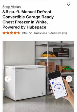 FREEZER WITH WI-FI TECHNOLOGY USED WORKS GREAT