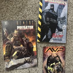 Batman And Predator Graphic Novels