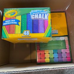 Crayola Washable Sidewalk Chalk, 48ct. 4 Boxes