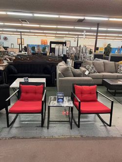 🔥Hot Deal🔥Outdoor 3pc Wicker Rocking Set $99, First come first get