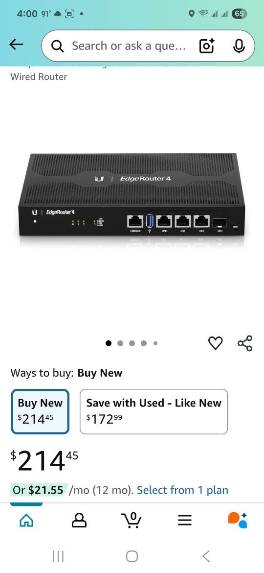 EdgeRouter 4