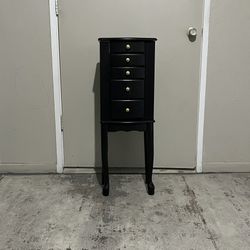 Jewelry armoire cabinet 15”W x 9”D x 36”H