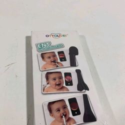 OTTOLIVES Baby Ear, Nose, Throat Examination Set with HD Camera, Home ENT Scope with 6LED Light, Ear Checker Tool, Baby Healthcare and Grooming Kit, R